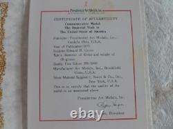 Commemorative Medal The Imperial Visit to The United States of America