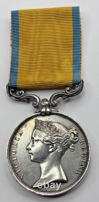 Crimea Baltic Campaign Medal 1854-1855 J MORANT A. B. H. M. S COLOSSUS Baltic War