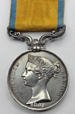 Crimea Baltic Campaign Medal 1854-1855 J MORANT A. B. H. M. S COLOSSUS Baltic War
