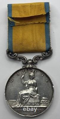 Crimea Baltic Campaign Medal 1854-1855 J MORANT A. B. H. M. S COLOSSUS Baltic War