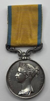 Crimea Baltic Campaign Medal 1854-1855 J MORANT A. B. H. M. S COLOSSUS Baltic War