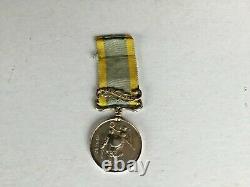 Crimea War Medal Sebastopol Clasp Serjt John Young 7th Bn Royal Artillery
