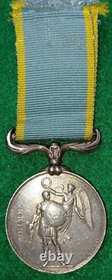 Crimean War Medal 1854, Un-named as issued to The Royal Navy and Royal Marines