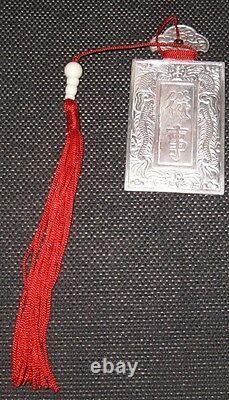 Dai-nam War -Royal Ordained Medal Of Ngân Bái Bar(Dien-Tho-Quan/Tong-Su)