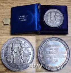 Dominion of Canada Rifle Assoc Medal 1891 to Lt Col 5th Bttn Royal Scots of Cda