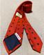 Drake's Tie 50oz Royal Twill Medallion Orange