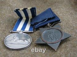 Egypt Medal Pair 2/1 South Irish Division, Royal Artillery Driver