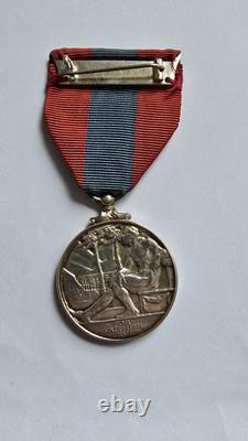 Elizabeth II Imperial Service Medal Charles Albert Taylor in original Royal case
