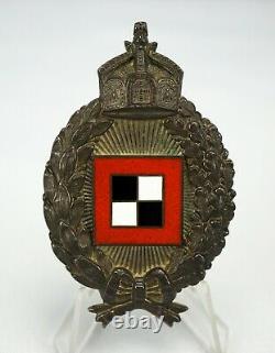 Enamel prussian observer pin medal badge WW1 German WWII juncker Imperial award