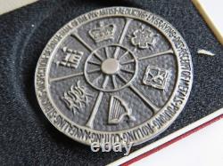 End of Production At Tower Hill 1975 Silver Medal By The Royal Mint