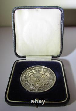 English hallmarked silver royal agricultural society medal