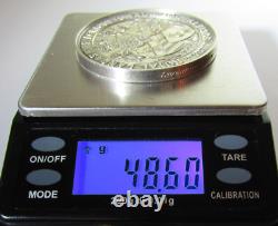 English hallmarked silver royal agricultural society medal