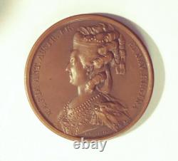 France Royal Louis XVI with Marie Antoinette Brozne Medal (LB-120)