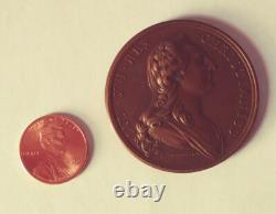 France Royal Louis XVI with Marie Antoinette Brozne Medal (LB-120)