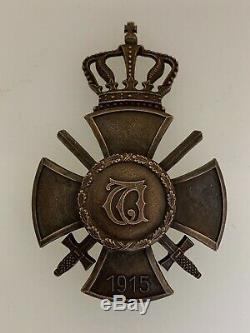 GENUINE Imperial German WWI WURTTEMBERG State Honour Cross award medal pin back