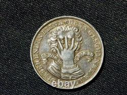 GERMANY Hamburg Imperial Corruption Satirical silver Medal