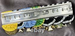 GERMAN IMPERIAL 7-piece MEDAL BAR / GERMAN WWI MEDAL/ PARADE BAR