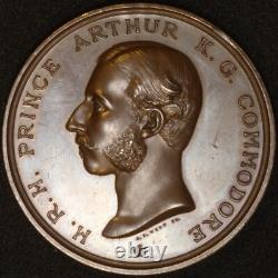 GREAT BRITAIN 1872 Royal Cinque Ports Yacht Club Medal Wyon Duke of Connaught