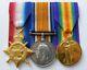 GREAT BRITAIN 1914 Star medal Trio Killed in Action Passchendaele Royal Fusilier