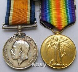 GREAT BRITAIN 1914 medal Pair, 5th Royal Field Artillery, Territorial Force