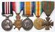 GREAT BRITAIN WWI Military Medal, Croix de Guerre & Trio to Royal Artillery