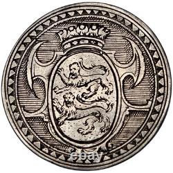 GREAT BRITAIN William II ca. 1635-1637 silver Jeton / van der Passe school