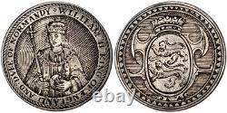 GREAT BRITAIN William II ca. 1635-1637 silver Jeton / van der Passe school