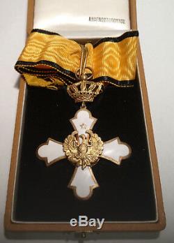 GREECE / Commander Cross Medal Royal Order of the Phoenix King Paul
