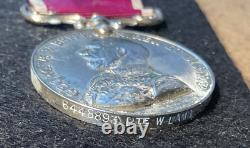 G. S. M. IRAQ + Long Service Medal. PTE LAMB royal FUSILERS C147