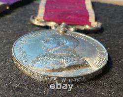 G. S. M. IRAQ + Long Service Medal. PTE LAMB royal FUSILERS C147