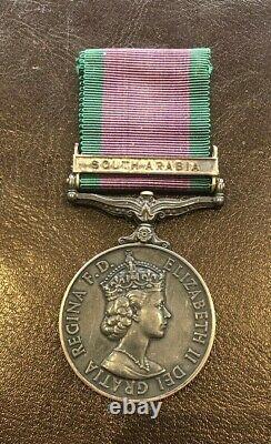 General Service Medal 1962-2007- Shaw Royal Marines South Arabia Commando