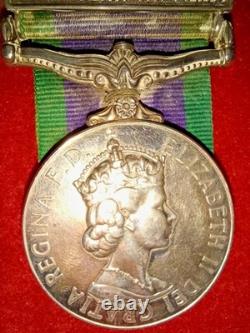 General Service Medal 1962, Northern Ireland to Royal Welch Fusiliers (Wells)