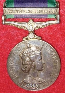 General Service Medal 1962, Northern Ireland to a Corporal, Royal Army Pay Corps