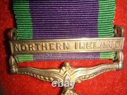 General Service Medal 1962, Northern Ireland to a Corporal, Royal Army Pay Corps