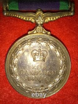 General Service Medal 1962, Northern Ireland to a Corporal, Royal Army Pay Corps