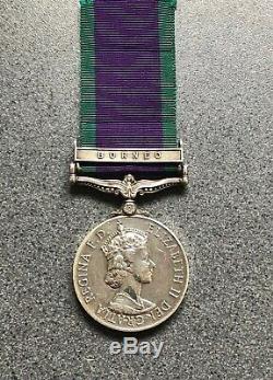 General Service Medal Borneo Royal Marines 40 or 42 Commando McPherson
