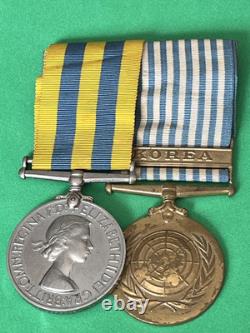 Genuine Korea Medal Pair Royal Navy