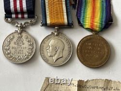 Genuine WW1 Military Medal Group Royal Field Artillery Salonika