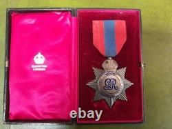 George V Imperial Service Medal/order And Marine Society Instituted Medal
