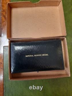 George V Imperial Service Medal/order And Marine Society Instituted Medal