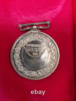 George V Imperial Service Medal/order And Marine Society Instituted Medal