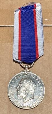 George V Royal Fleet Reserve Long Service Medal EMERY, ROYAL MARINES WW1 SERVICE