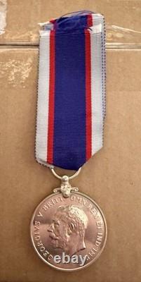 George V Royal Fleet Reserve Long Service Medal EMERY, ROYAL MARINES WW1 SERVICE