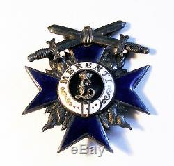 German Imperial Military Silver Medal, Order, Cross
