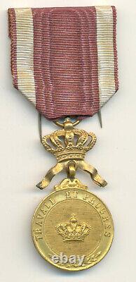 Gold Medal Royal Order Of The Lion (Congo Free State)