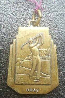 Golfiana. Hole-In-One Medal. Presented by the Makers of Royal Golf Balls