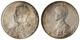 Great Britain. George V & Mary 1911 Sterling Silver Medallion 12.30 gr, 30.70 mm
