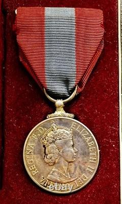 Great Britain Imperial Service Medal, Elizabeth II 1962 Awarded George Harrison