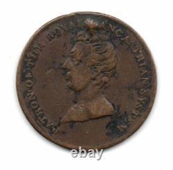 Great Britain Medal George Prince Regent Patron Of The Royal Lancastrian System