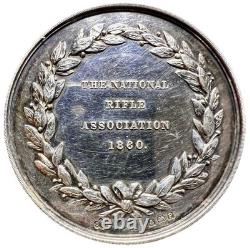 Great Britain National Rifle Association 1860 Sterling Silver Trophy Medallion